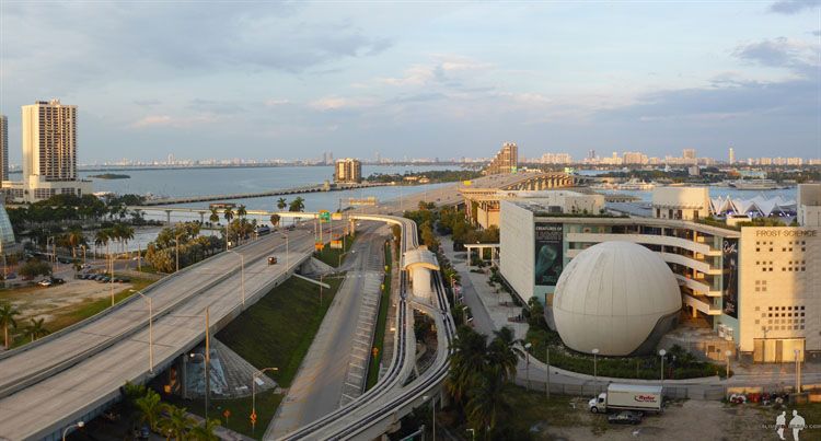 Panoramica, Vistas desde la Terraza, Hotel ME Miami, Miami