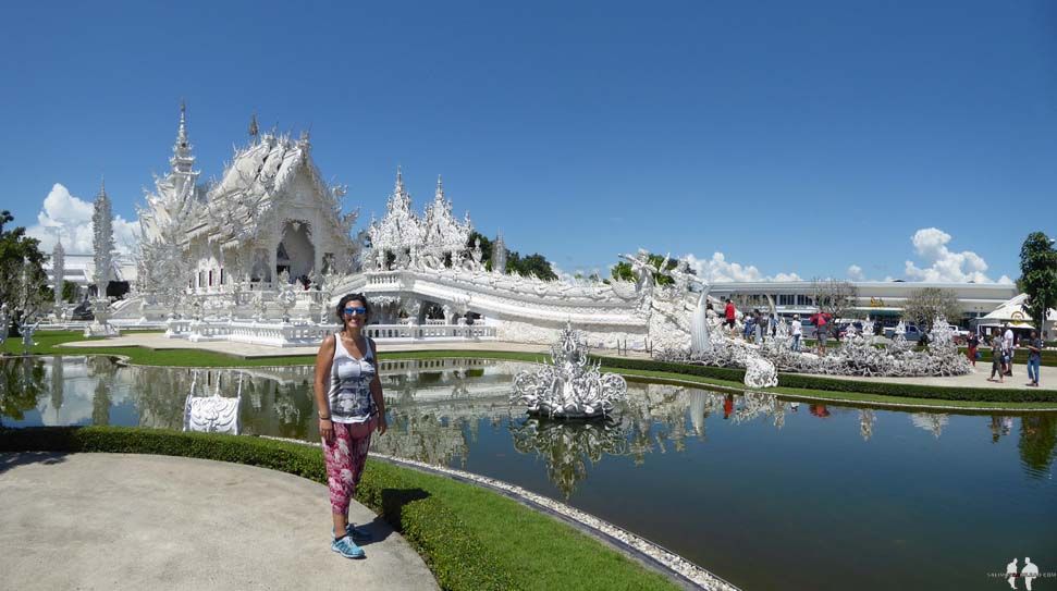 Saioa, Pano, Templo Blanco, Chiang Rai