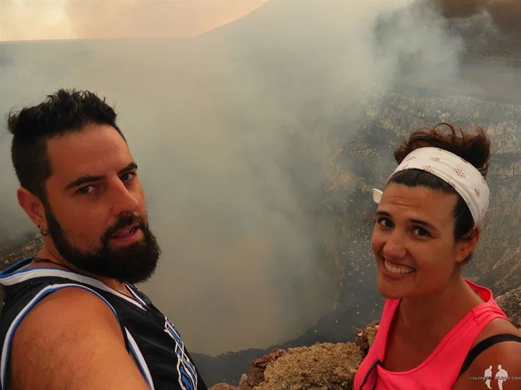 DIARIO: Tres semanas en NICARAGUA por libre Katz y Saioa, Volcán Masaya, Masaya