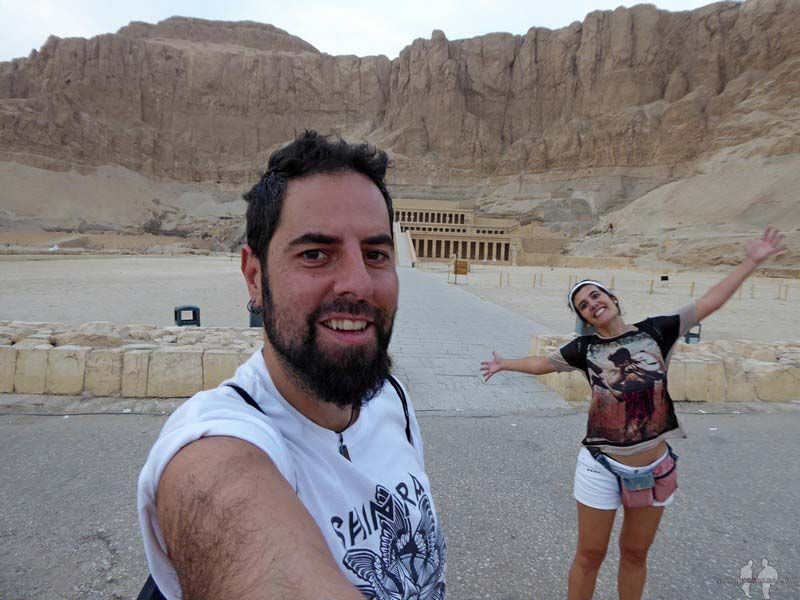 DIARIO Dos semanas en EGIPTO por libre. Katz y Saioa, Templo de Hatshepsut, Luxor