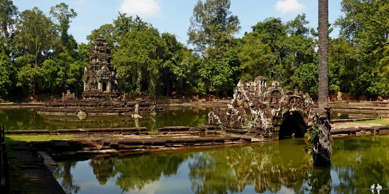 1600. Pano, Prasat Neak Pean, Angkor, Siem Riep