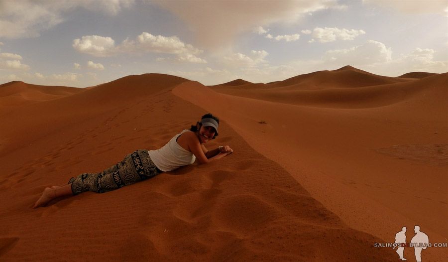 Saioa, Lluvia en el Desierto del Sahara