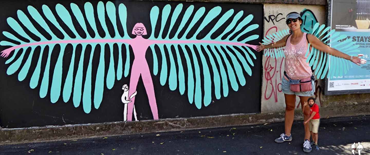 DIARIO: Tres semanas en EUROPA CENTRAL por libre Grafiti, Ljubljana