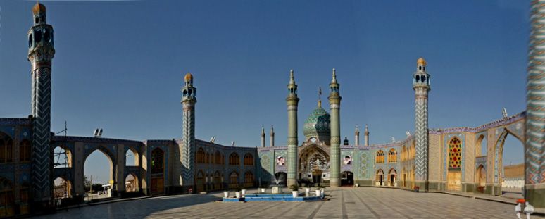 DIARIO: Dos semanas en IRAN por libre Pano, Mezquita Imam Sajad, Aran Va Bidgol destacada