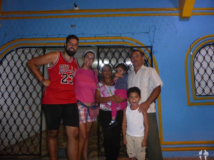 Katz y Saioa, Familia Hostel Siero, Moyogalpa, Ometepe