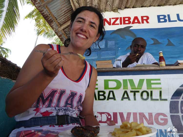 DIARIO: Tres semanas en KENIA y TANZANIA por libre Saioa, Blue Wave Diving Zanzíbar, Matemwe, Zanzíbar