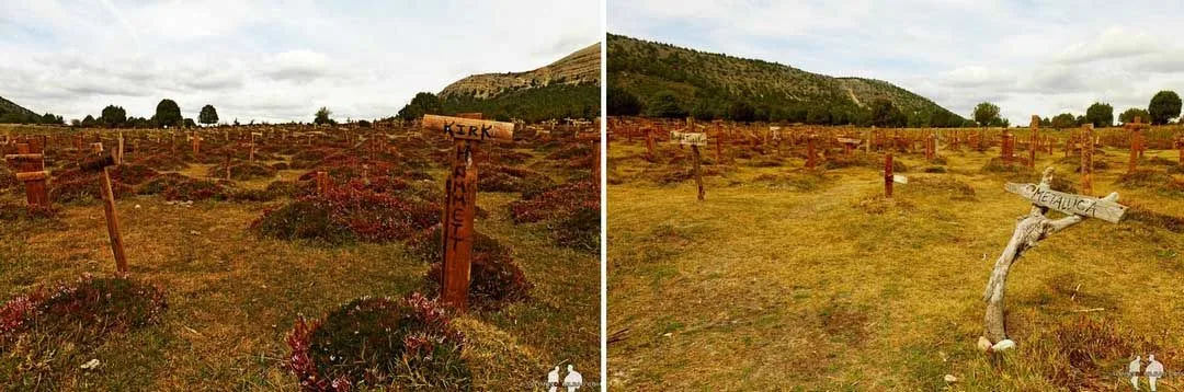METALLICA Y THE GOOD, THE BAD AND THE UGLY Sad Hill, Burgos