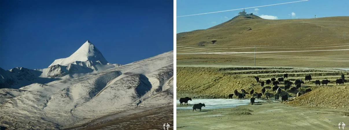 QUE PUEDES VER EN EL TRAYECTO ENTRE CHINA Y EL TIBET, LAS VISTAS DESDE EL TRANSTIBETANO
