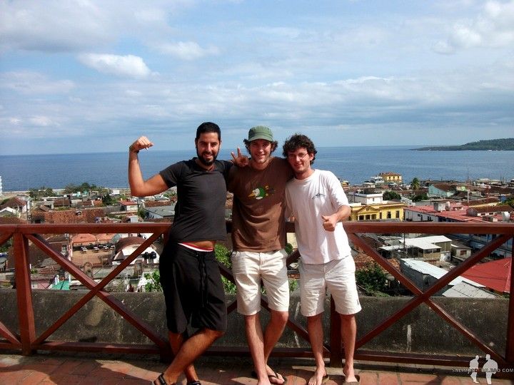 Diario de Cuba Philippe y Paul antes de salir para Santa Clara