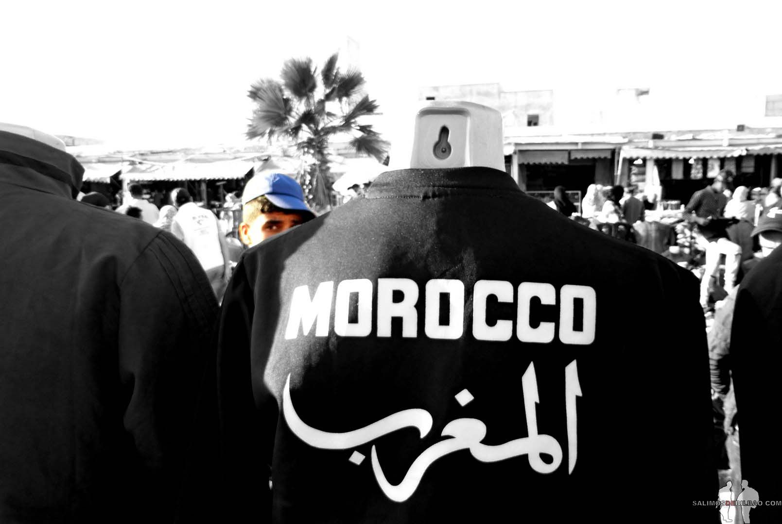 Viajar por libre al Sahara Occidental Plaza del Pequeño Mercado, Dakhla