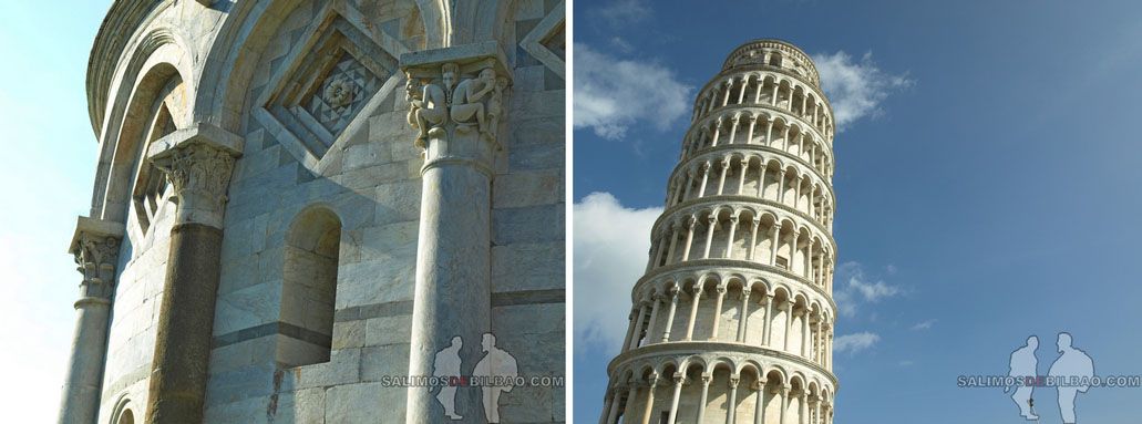 porque no se cae La torre de Pisa